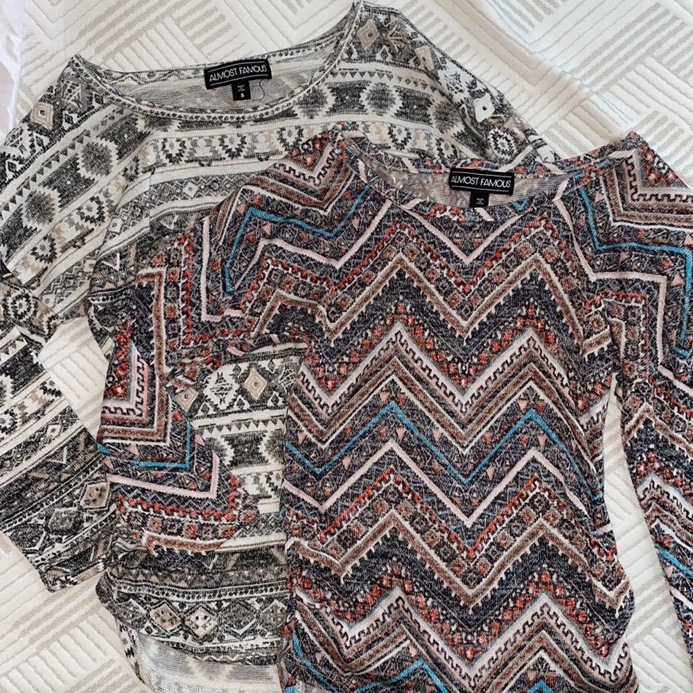 3/4 sleeve tops